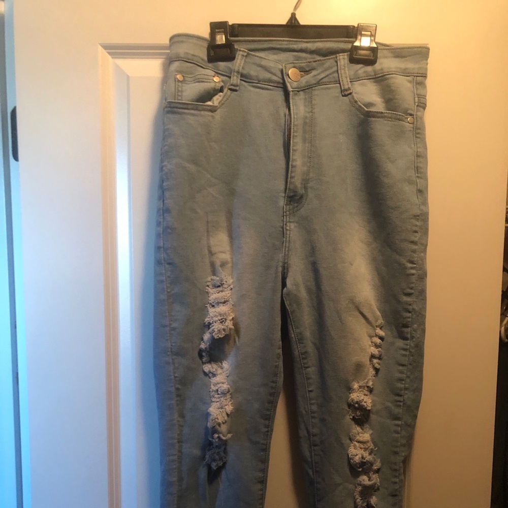 Fashion Nova Skinny Jeans Super High Waist